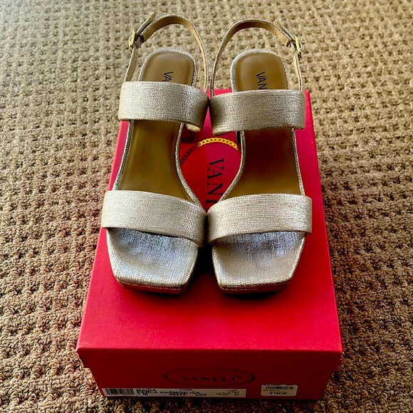 Vaneli Shoes - Vaneli Maida Perla Women’s Platform Heel Sandle 7M